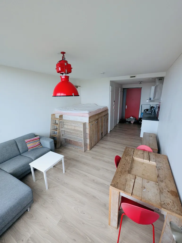 Soggiorno - Studio Near Erasmuspark with Utilities Included