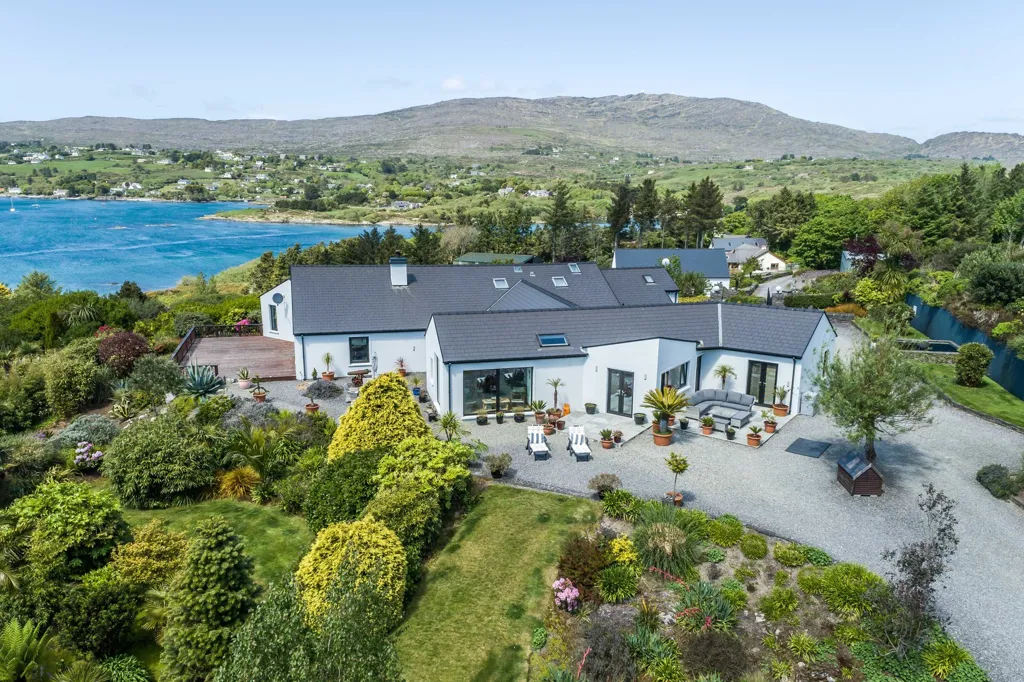 Vue aérienne - Maison 4 chambres à Schull