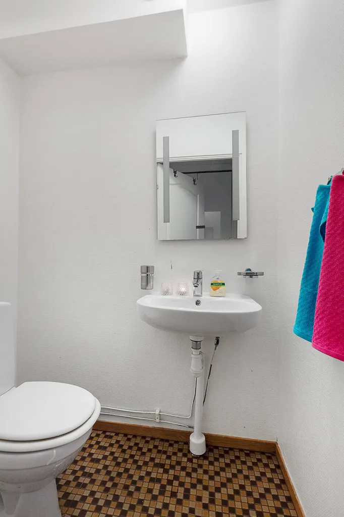 Salles de bain - Apartment with Balcony in Stockholm