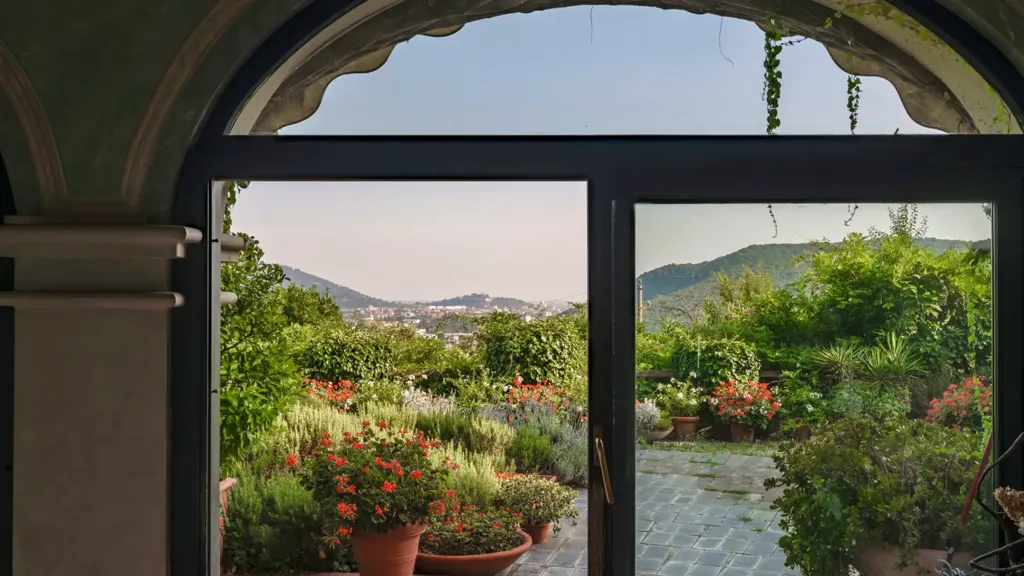 Terrass - Villa with Private Park in Collebeato