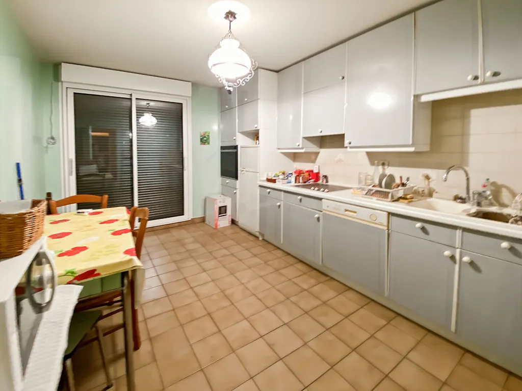 Köök - Apartment with Balcony and Garden in Lyon 2