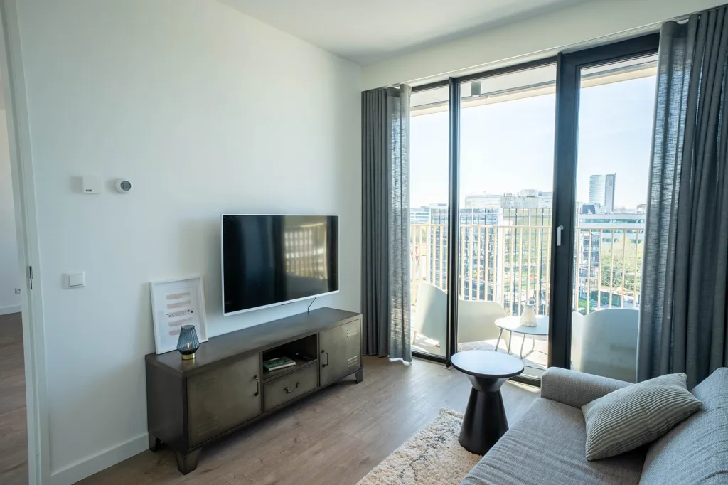 Living Room - Fully Furnished 2-Bed Apartment in Hoofddorp