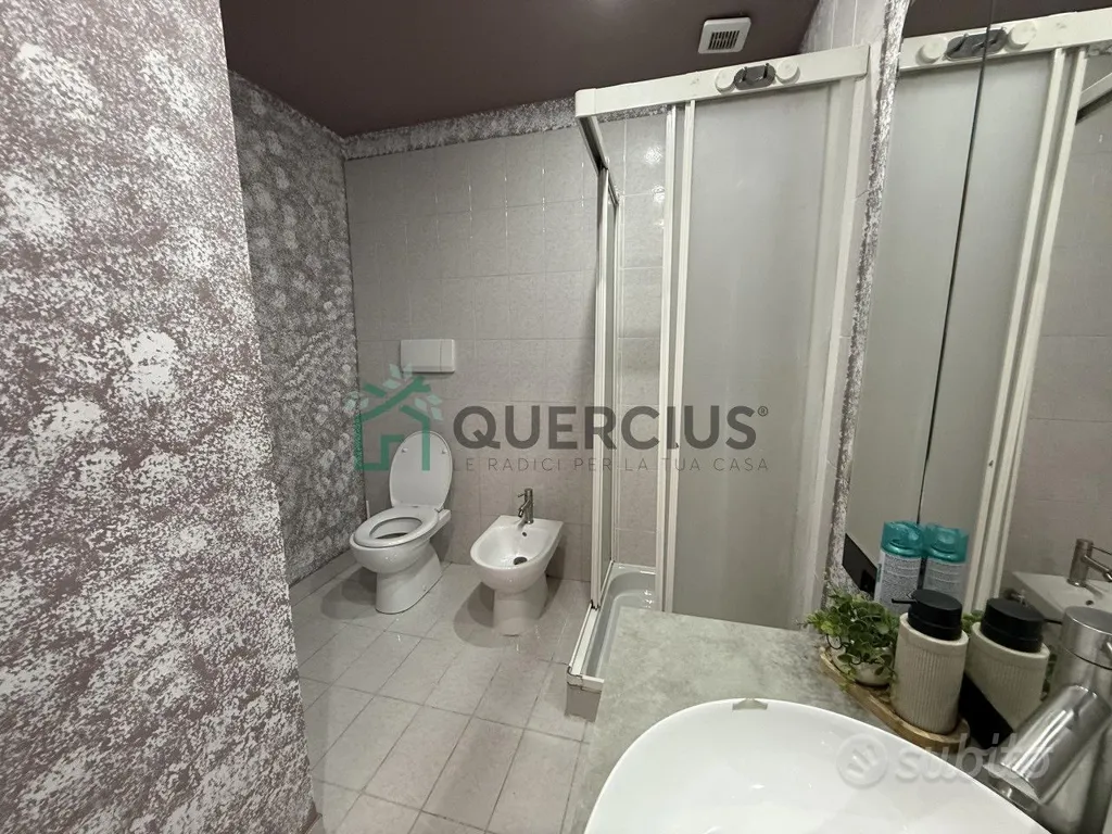Bagni - Rear-Adjoining House with Balcony in Monteforte d'Alpone