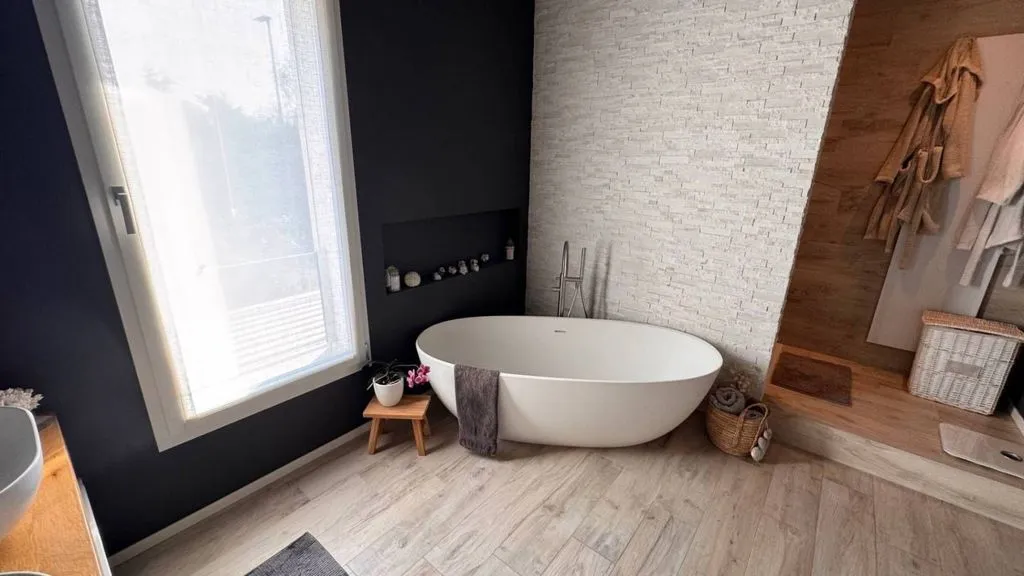 Badezimmer - Luxury House with Garden in Casier, Veneto