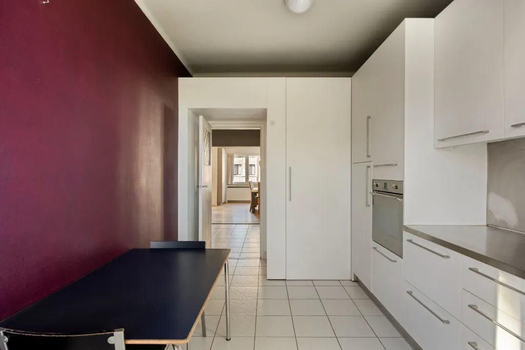 Cuisine - Appartement Spacieux avec Vue Sud-Ouest près de Malines