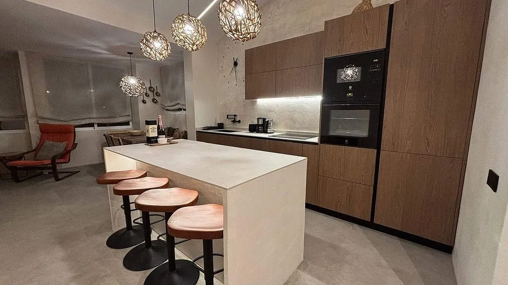 Köök - Luxury Penthouse with Terrace in Alicante Centre