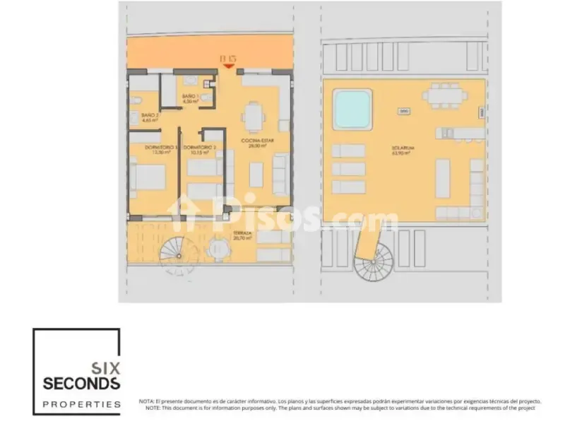 Plaan - Penthouse with Sea Views in Los Alcázares