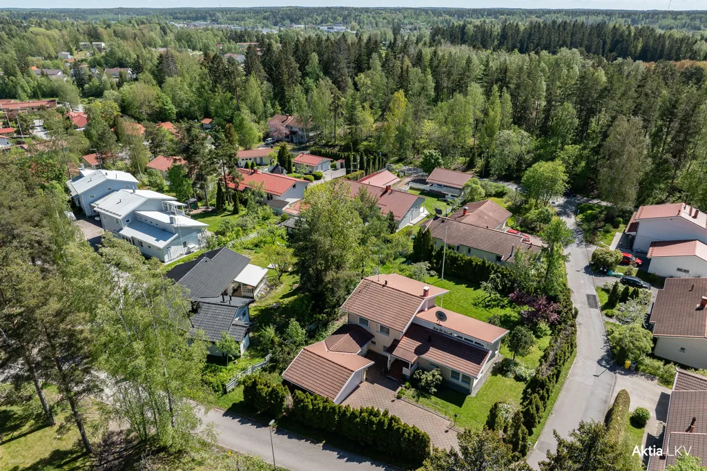 Vista aerea - Detached House with Pool in Ravals, Kirkkonummi