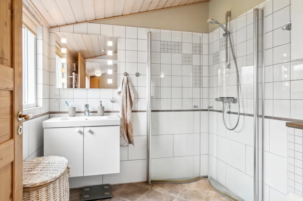 Salles de bain - Charming Terraced House in Brande