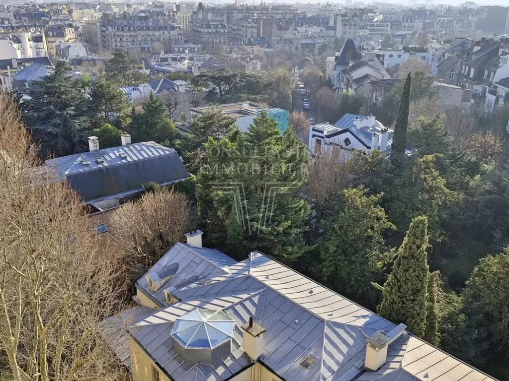 Vue aérienne - Appartement 2 pièces à Paris 16ème