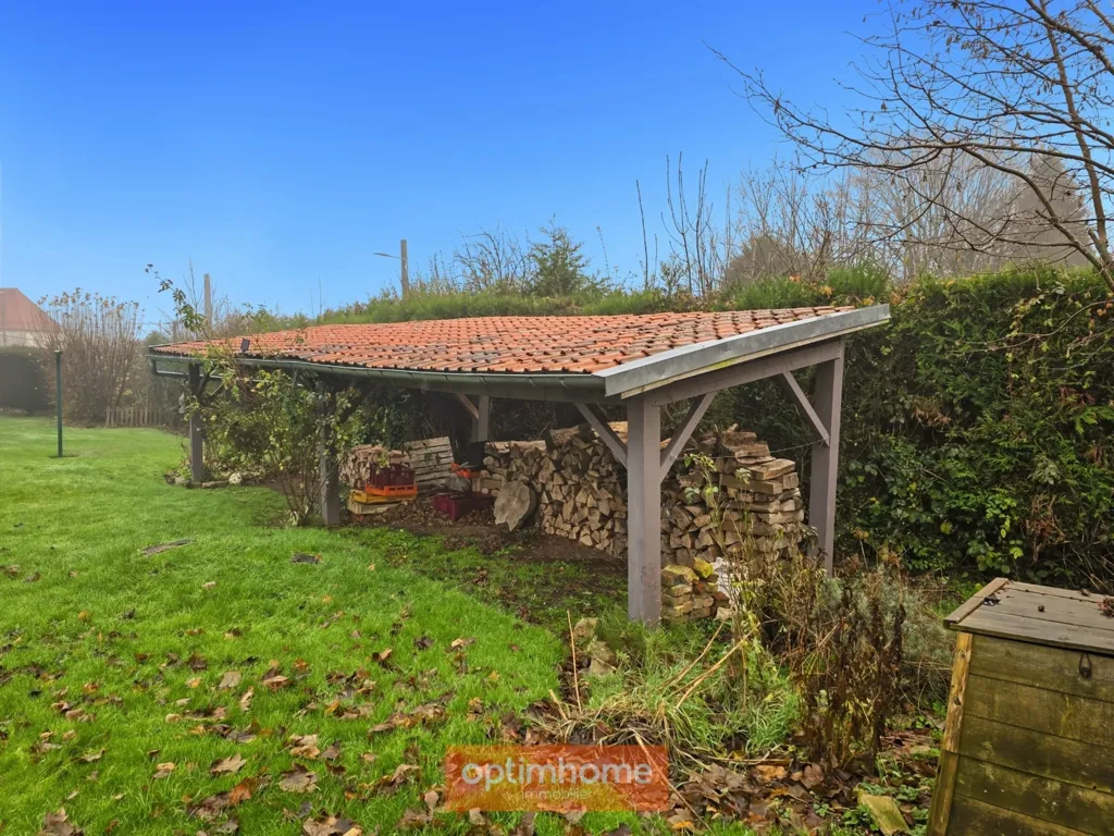 Jardin - Corps de Ferme Rénové avec Dépendance à Wanquetin