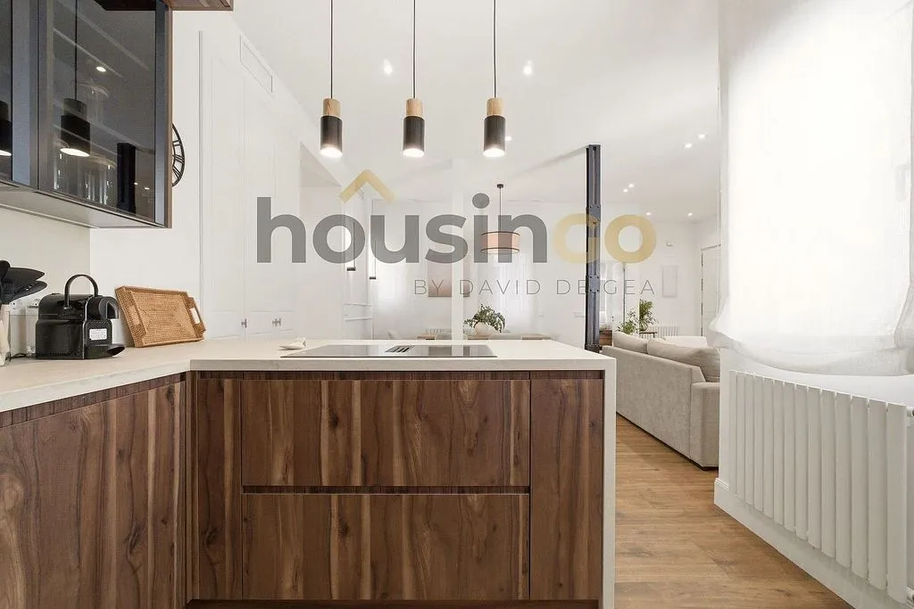 Cuisine - Furnished Flat with Terrace in Salamanca
