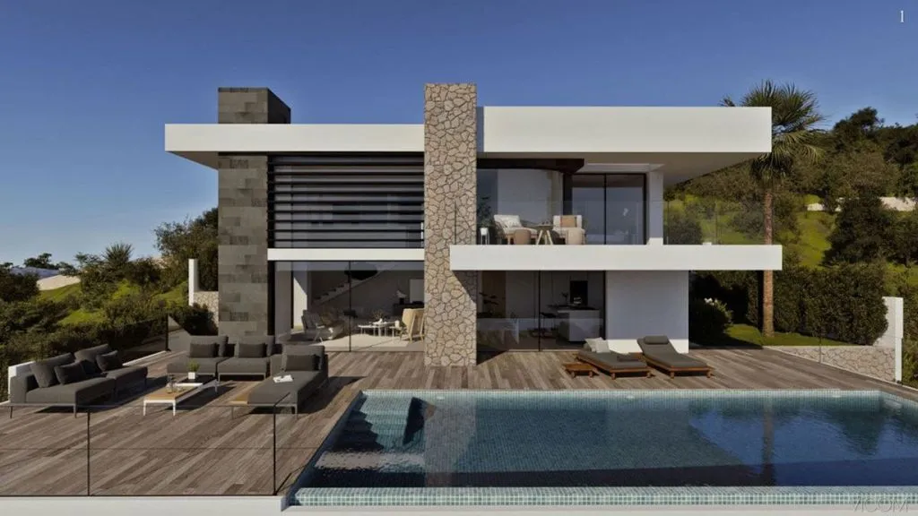 Piscine - Luxury Villa with Sea View in Benitachell