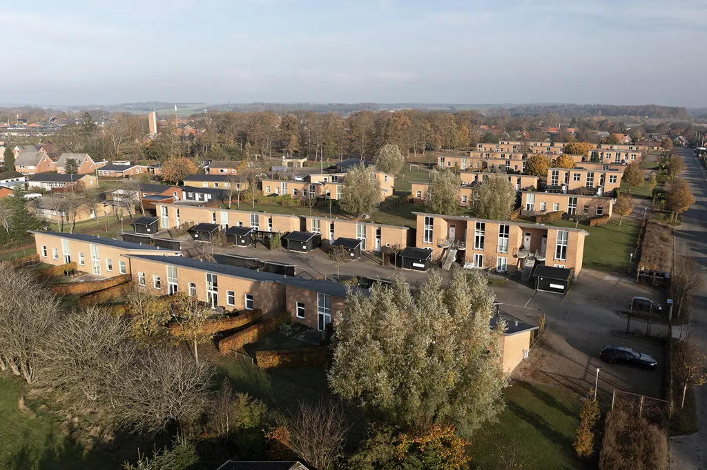 Vue aérienne - 3-Bed Apartment with Community in Stoholm Jyll