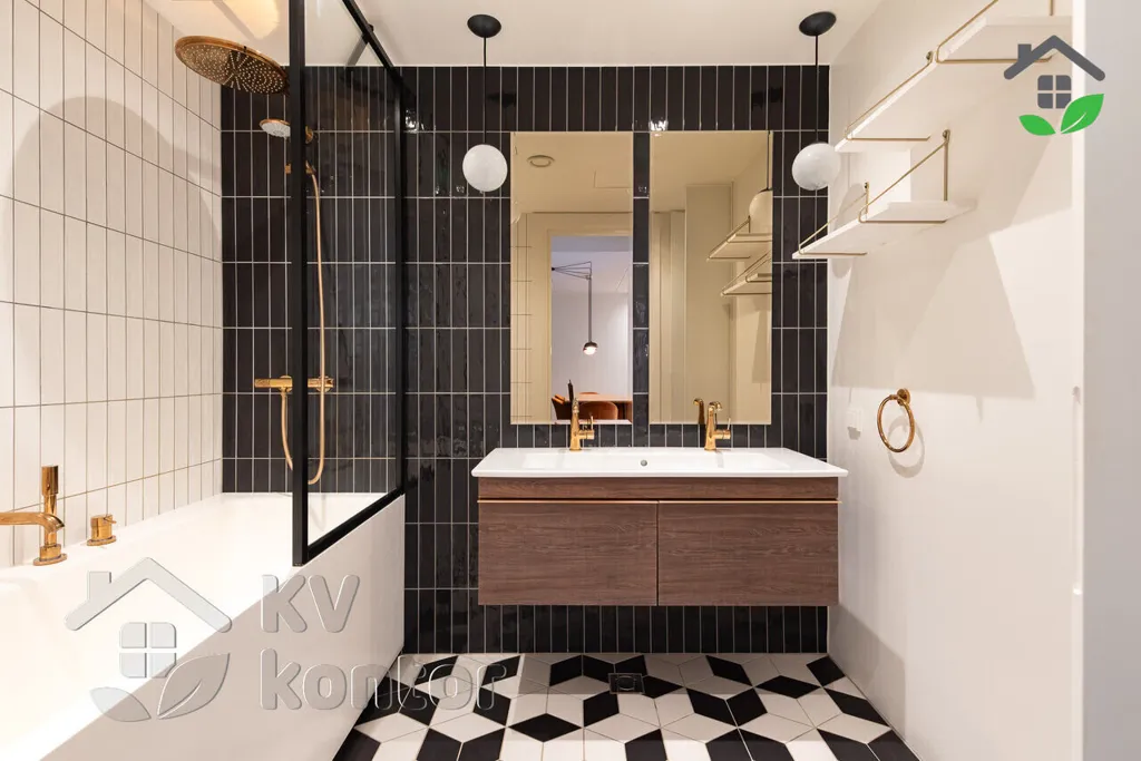 Salles de bain - Design Apartment with Terrace in Tallinn Centre