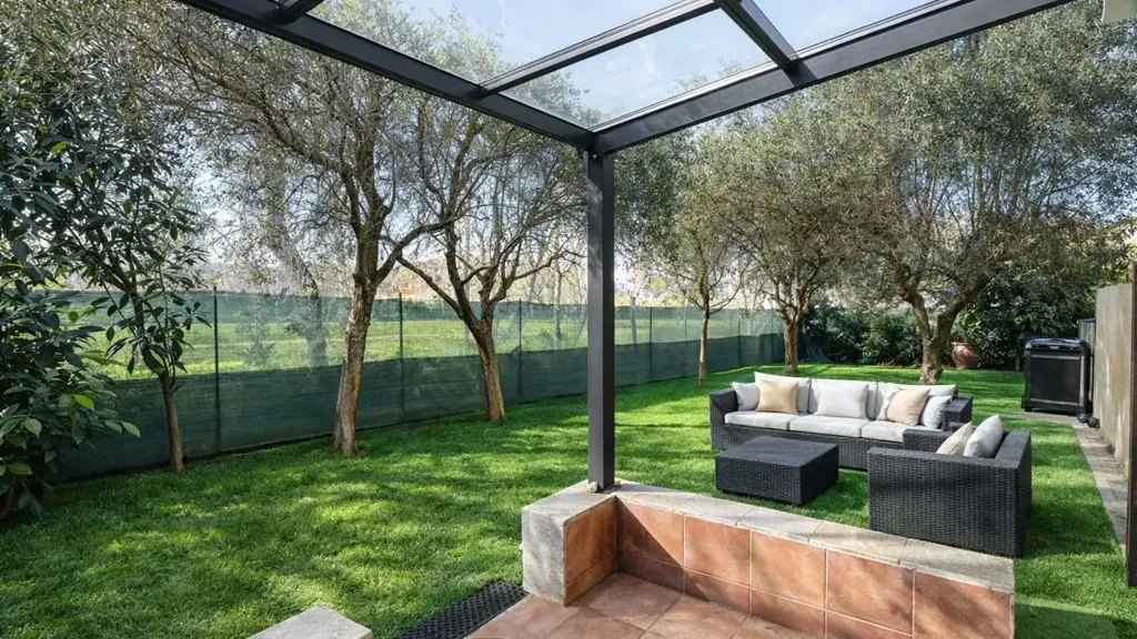 Jardin - Quadrilocale with Private Garden in Sirmione