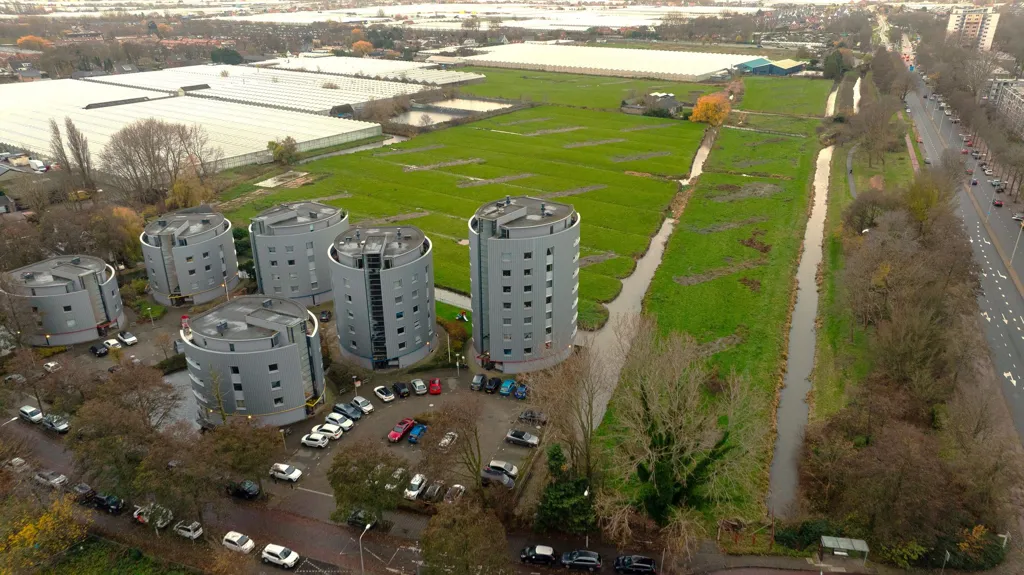 Õhuvaade - Penthouse with Panoramic View in Wateringen