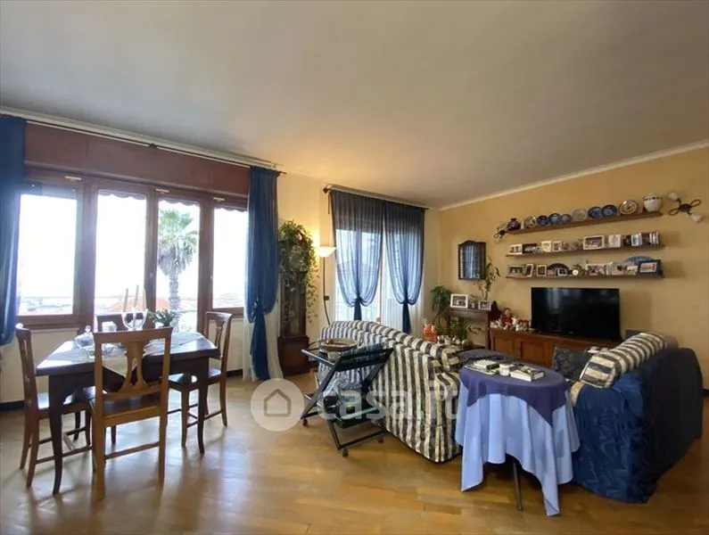 Séjour - Attico with Sea View in Chiavari