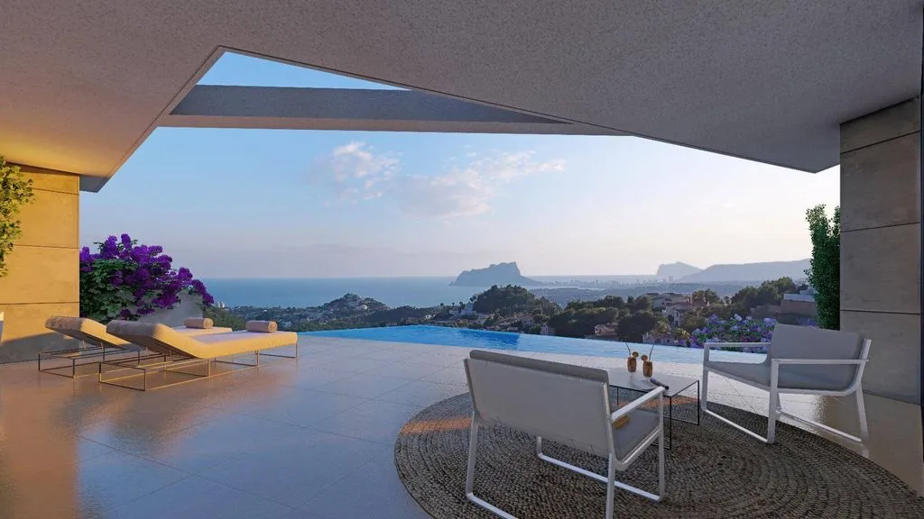 Terrasse - Luxury Villa with Sea View in Benitachell