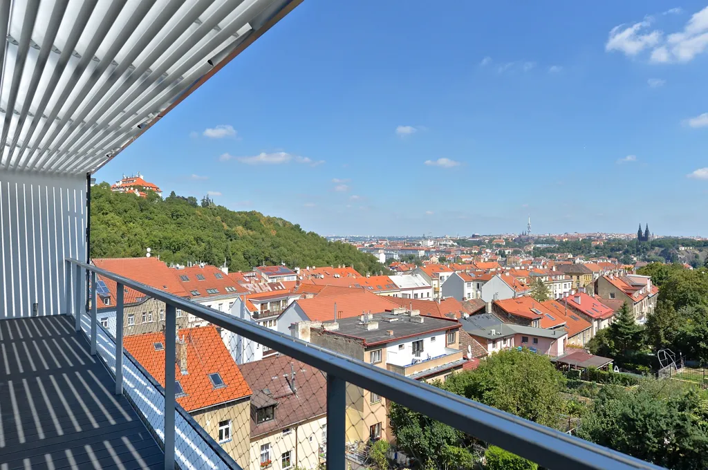Balcony - 6-bedroom apartment in Prague