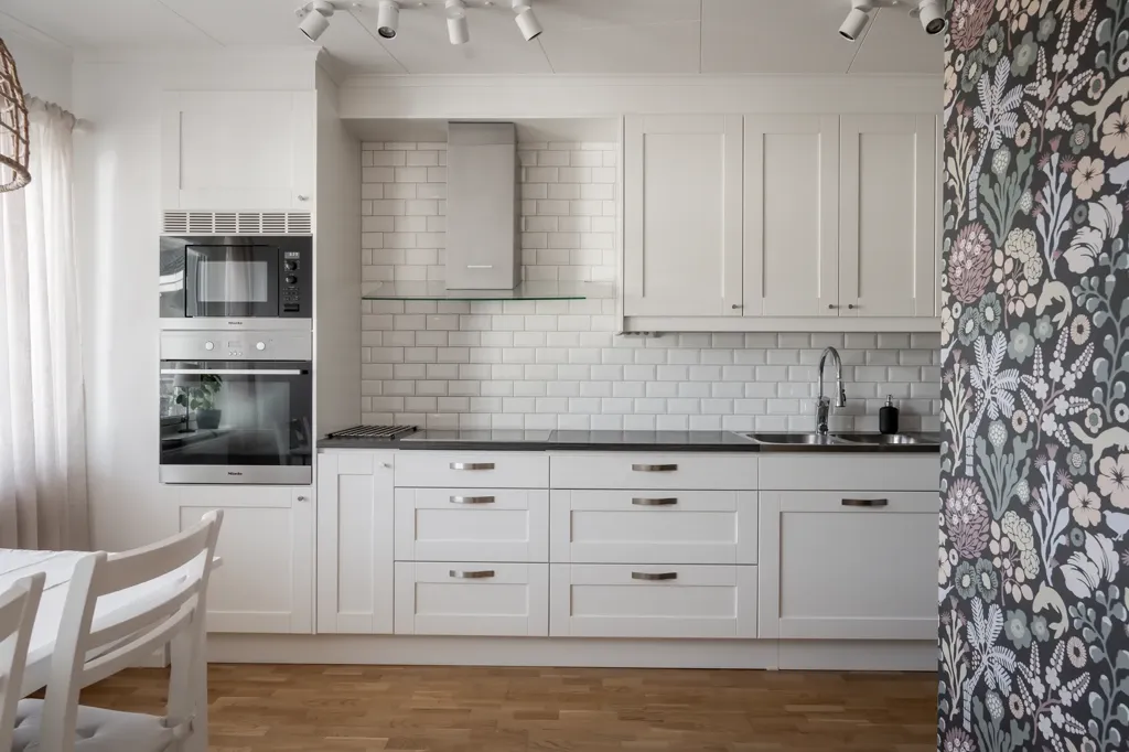 Cuisine - Corner Flat with Balcony in Lyckebo Sjöstad