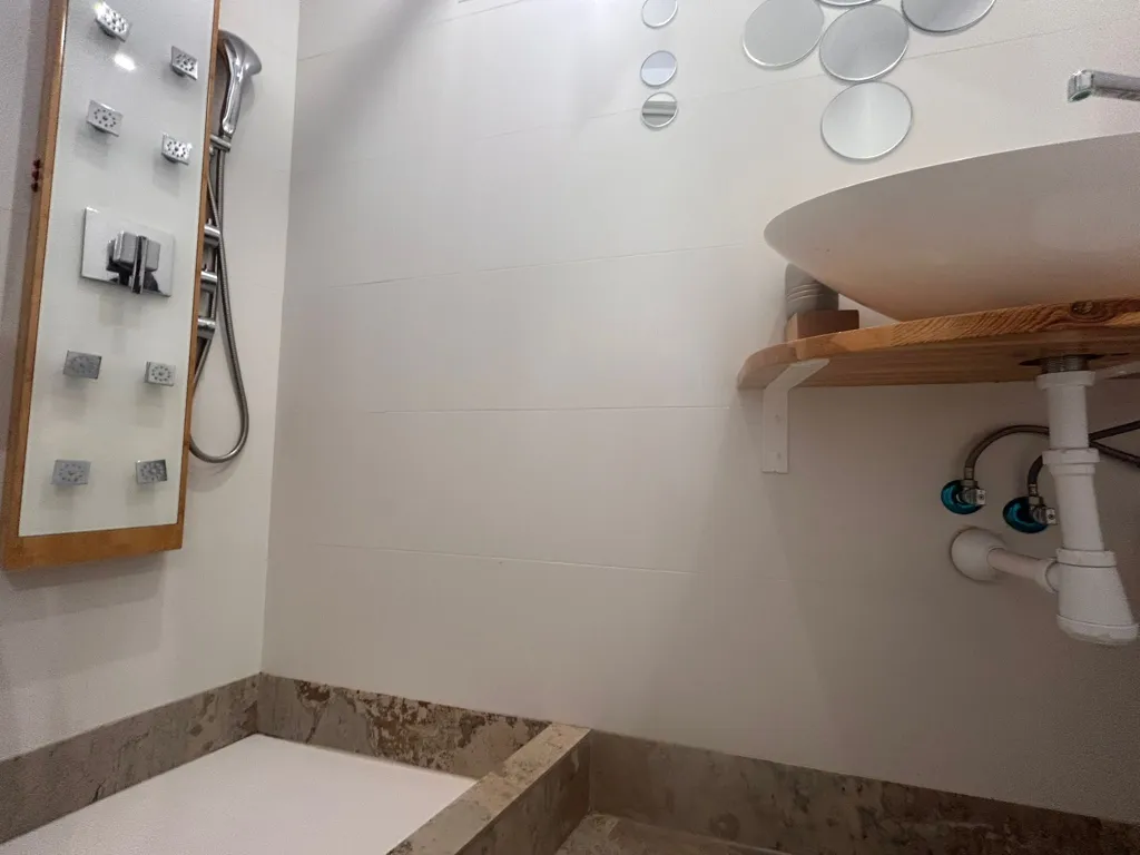 Salles de bain - Renovated Apartment with Terrace in Urban Centre