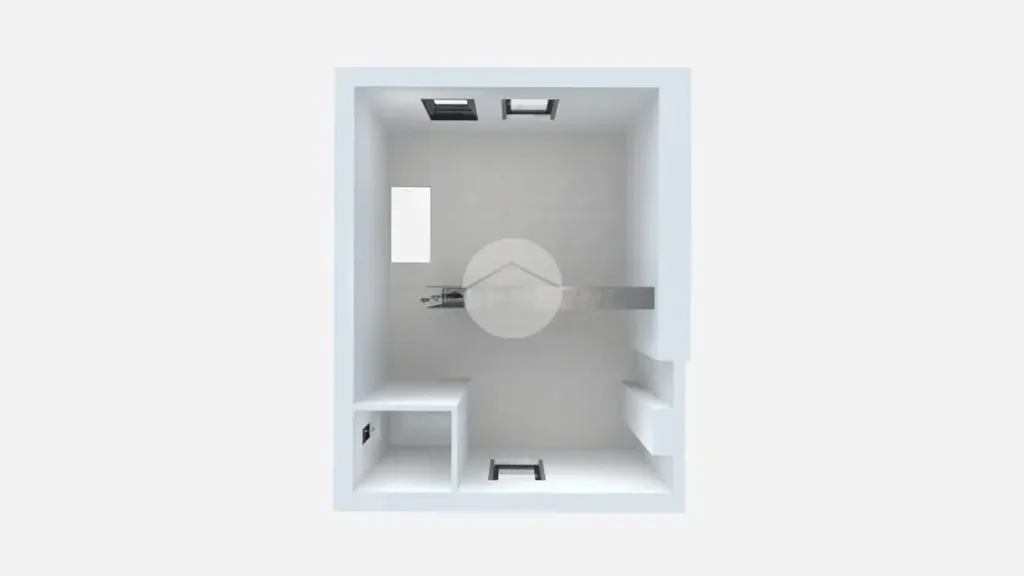 Planimetria - Triplex Apartment with Garden View in Milan
