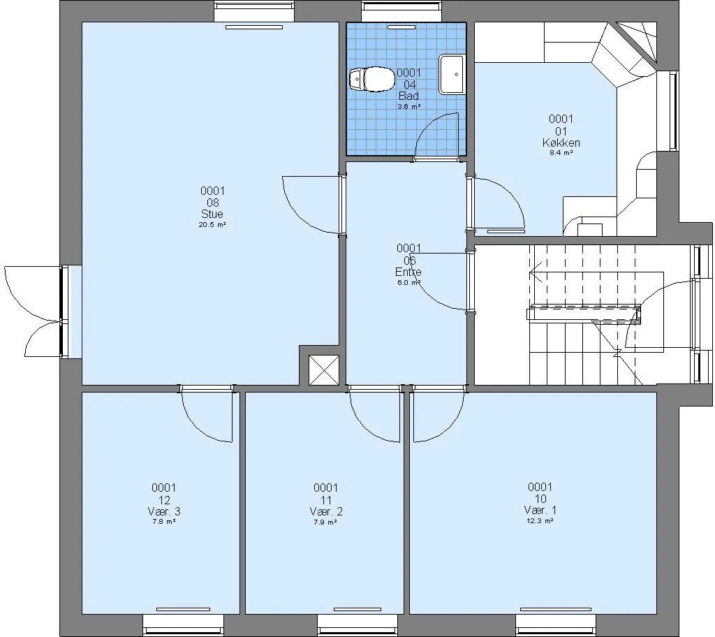 Plaan - Four-Bedroom House in Skælskør