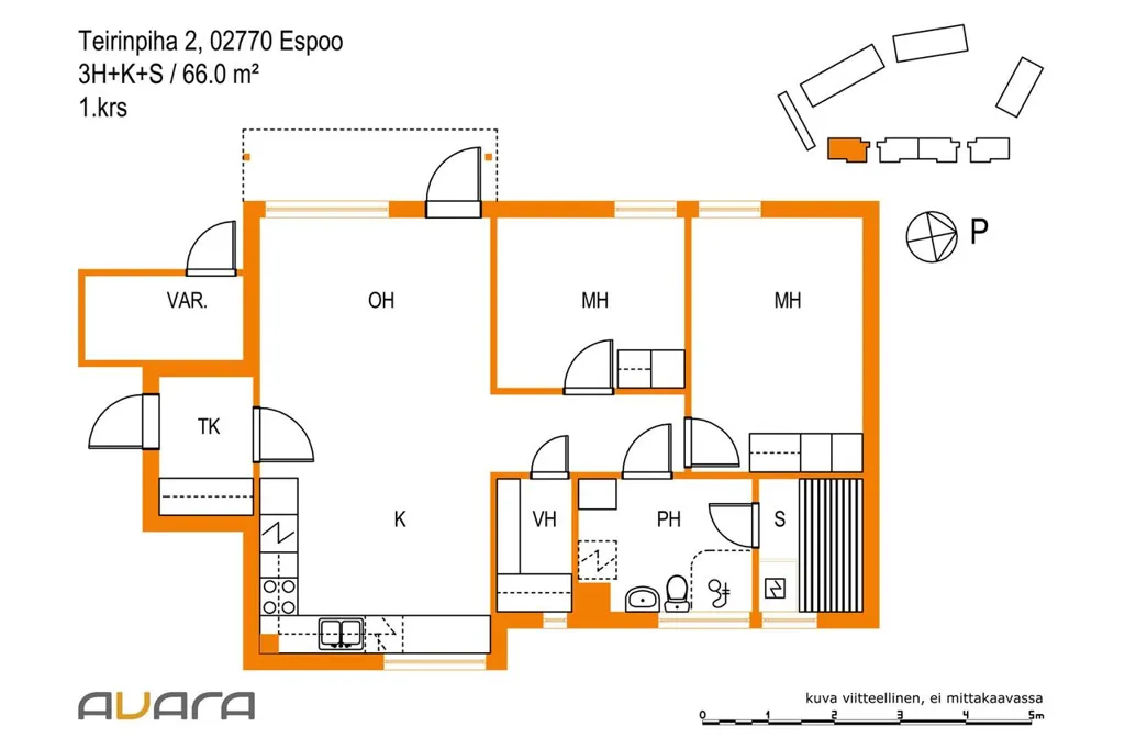 Appartement 3 pièces à Espoo