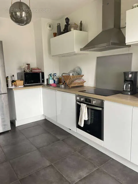 Cuisine - Appartement avec Vue Rhune au Dernier Étage