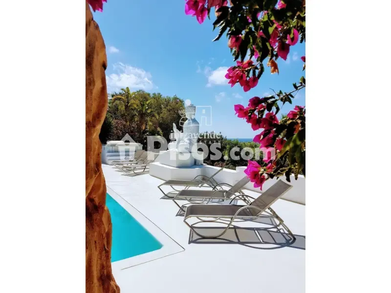 Pool - Villa with Sea Views in Cap Martinet