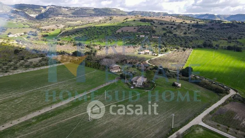 Vue aérienne - Rustic Casale with Panoramic Views near Noto