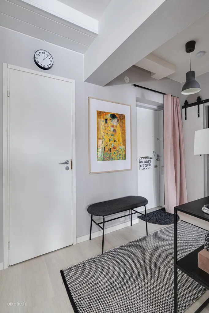 Living Room - Fully Renovated Flat with Balconies in Vaasa