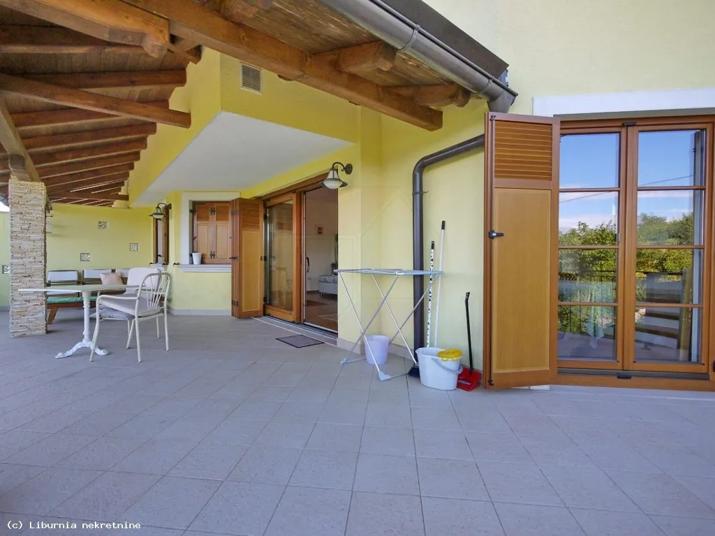 Terrasse - House with Sea View in Opatija