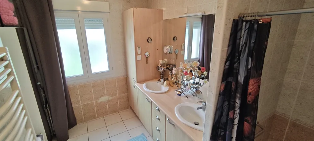 Bathrooms - Detached House with Pool in Limony
