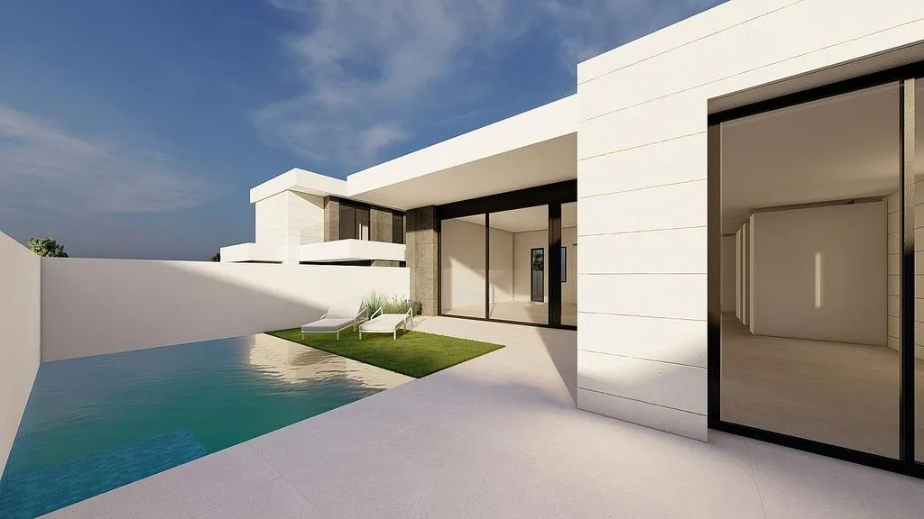 Piscine - Modern Villa with Pool in Pilar de la Horadada