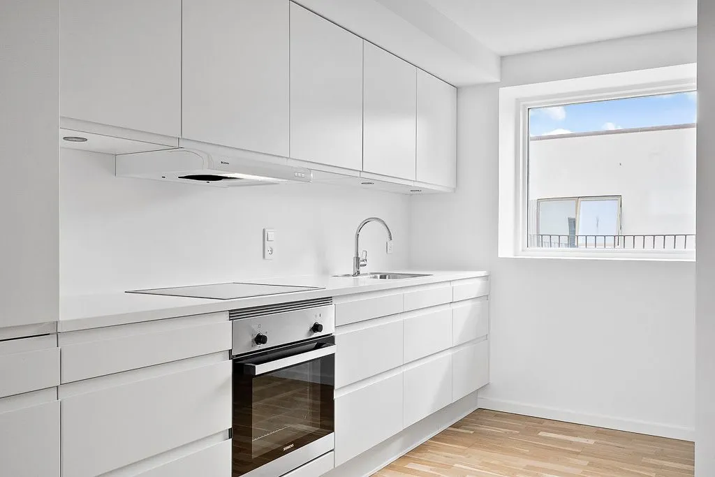 Cuisine - Apartment with Balcony in Fredericia