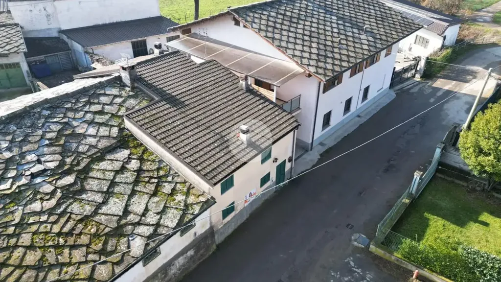 Aerial - Semi-detached House with Garden in Bagnolo Piemonte