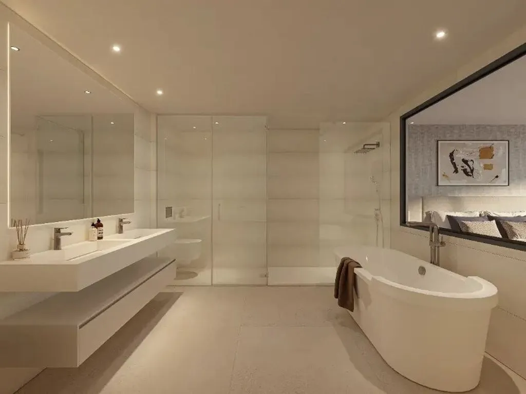 Bathrooms - Luxury Penthouse with Mountain View in Marbella