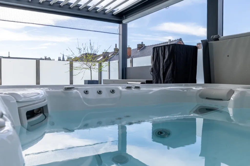Terrass - Duplex with Jacuzzi Terrace in Tournai