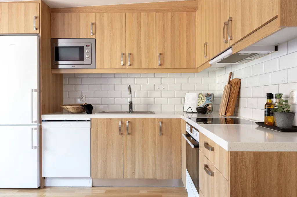 Köök - Two Apartments with Terrace in Central Location