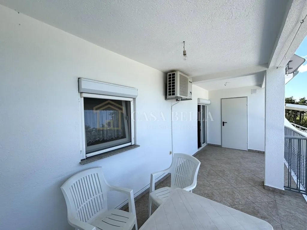 Terrasse - Apartment with Sea View in Klenovica