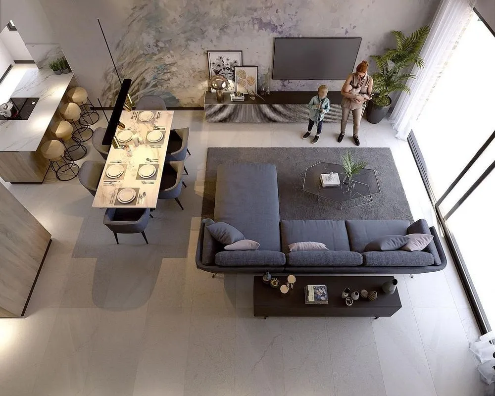 Plan - Contemporary Villa with Pool in Algorfa