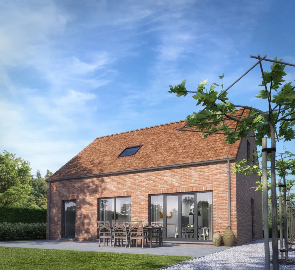 New Build Villa with Zadeldak in Beerse