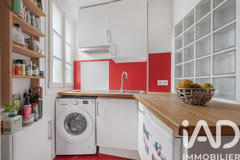 Cuisine - Appartement Charmant au Calme, Quartier Voltaire à Paris