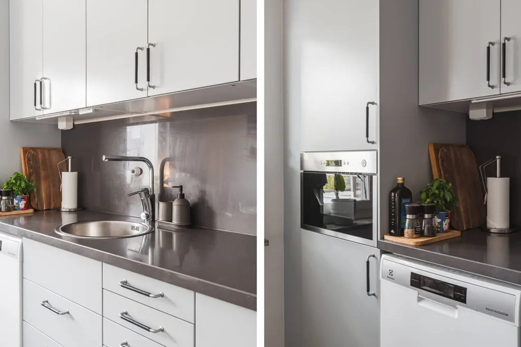 Cuisine - Apartment with Balcony in Restalundsvägen