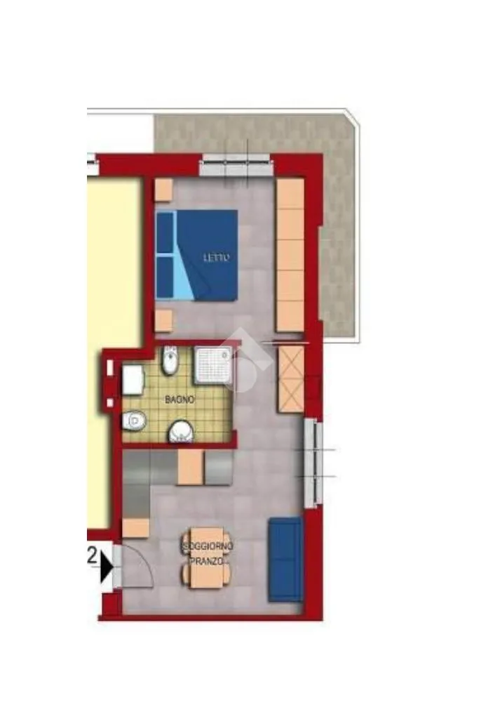 Plaan - Rented 2-Bedroom Apartment in Alba