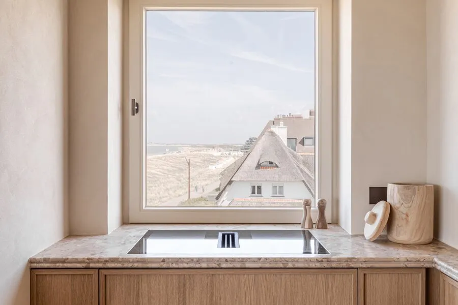 Cucina - Apartment with Sea View in Zoute