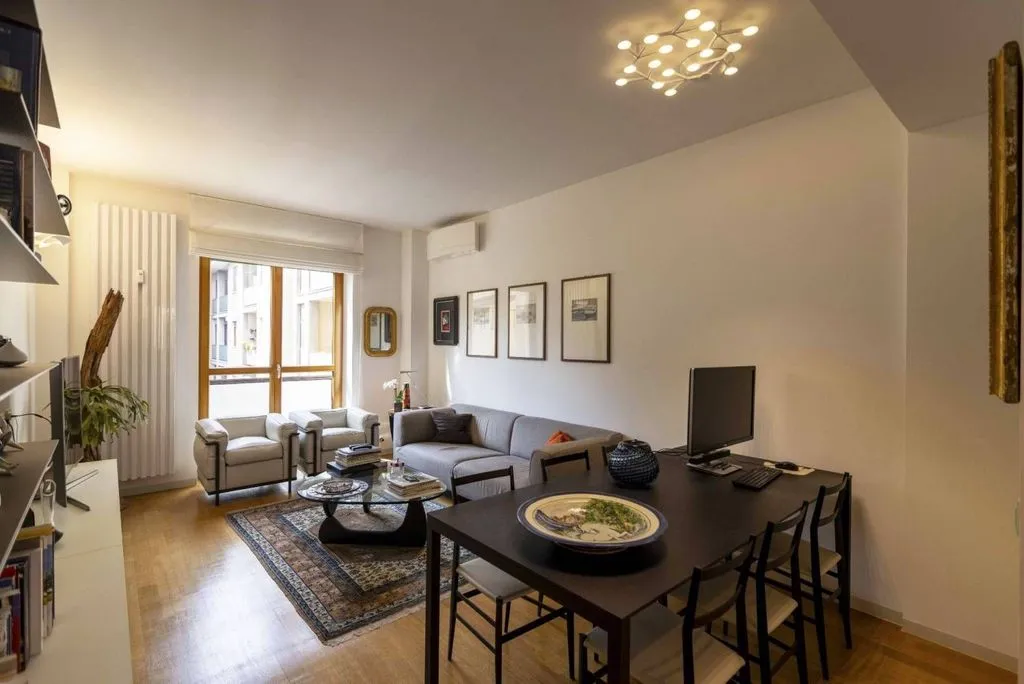 Séjour - Luxury Apartment with Balcony in Milan