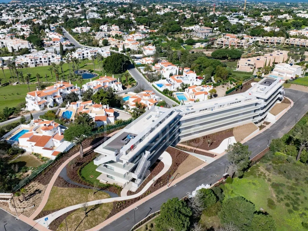 Aerial - Luxury Apartment with Beach Proximity in Lagoa